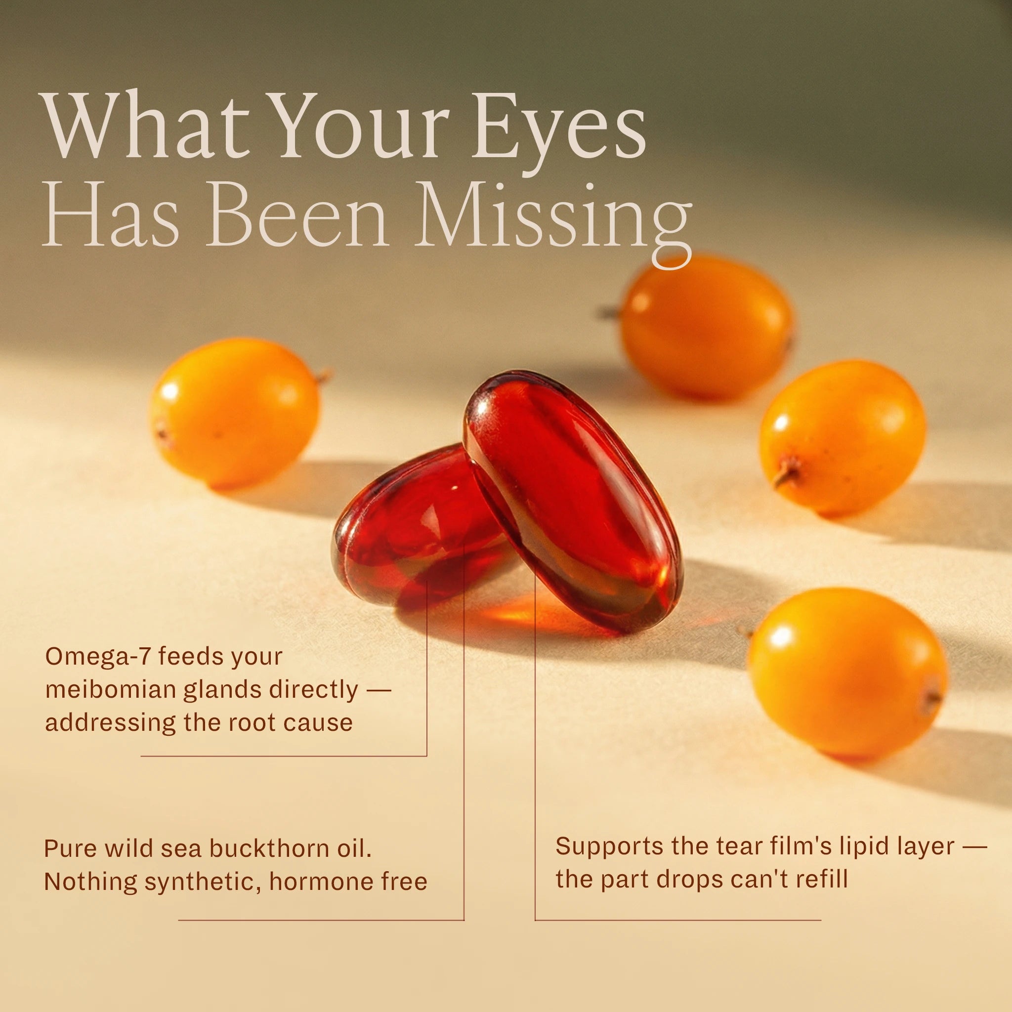 Forget Eye Drops with Sea Buckthorn